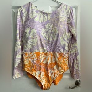 Calia Long Sleeve Swimsuit